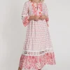 Fashion Ana Alcazar Maxikleid Gyphena