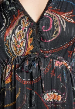 Fashion Ana Alcazar Maxikleid Habwy Schwarz