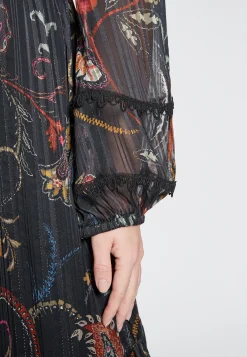 Fashion Ana Alcazar Maxikleid Habwy Schwarz