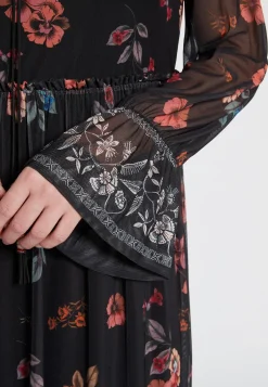 Sale Ana Alcazar Maxikleid Hiaki Schwarz