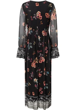 Sale Ana Alcazar Maxikleid Hiaki Schwarz