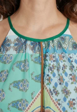 Fashion Ana Alcazar Maxikleid Keitis Mehrfarbig