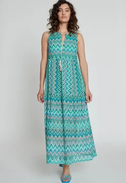 Fashion Ana Alcazar Maxikleid Kyrta Mehrfarbig