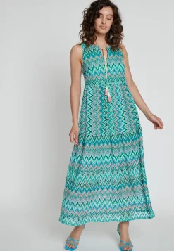 Fashion Ana Alcazar Maxikleid Kyrta Mehrfarbig