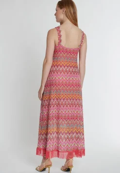 Hot Ana Alcazar Maxikleid Kysni Mehrfarbig