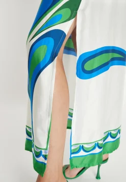 Best Ana Alcazar Maxikleid Laha Mehrfarbig