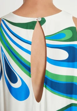 Best Ana Alcazar Maxikleid Laha Mehrfarbig