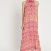 Outlet Ana Alcazar Maxikleid Libane Mehrfarbig