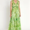 Outlet Ana Alcazar Maxikleid Lilara Mehrfarbig