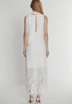 Discount Ana Alcazar Maxikleid Paely Weiß
