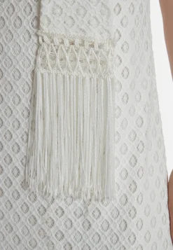 Discount Ana Alcazar Maxikleid Paely Weiß