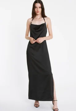 Outlet Ana Alcazar Maxikleid Paha Schwarz