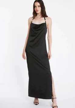 Outlet Ana Alcazar Maxikleid Paha Schwarz