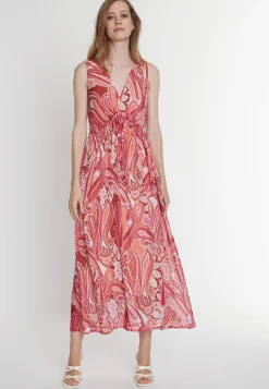 New Ana Alcazar Maxikleid Parsa Mehrfarbig