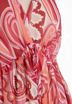 New Ana Alcazar Maxikleid Parsa Mehrfarbig
