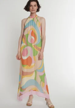 Outlet Ana Alcazar Maxikleid Pavora Mehrfarbig