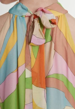 Outlet Ana Alcazar Maxikleid Pavora Mehrfarbig