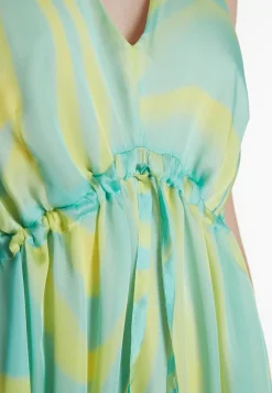 Online Ana Alcazar Maxikleid Peddy Türkis