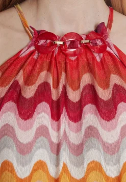 Hot Ana Alcazar Maxikleid Piwea Mehrfarbig