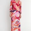 Sale Ana Alcazar Maxikleid Pranea Mehrfarbig