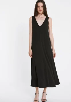 New Ana Alcazar Maxikleid Rakia Schwarz