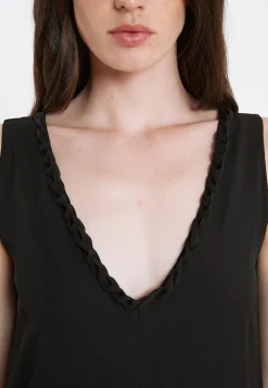 New Ana Alcazar Maxikleid Rakia Schwarz