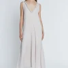 Outlet Ana Alcazar Maxikleid Rakina Beige