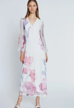Fashion Ana Alcazar Maxikleid Relimy Mehrfarbig