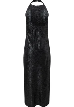 Outlet Ana Alcazar Maxikleid Tajali Schwarz