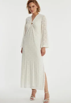 Sale Ana Alcazar Maxikleid Zalena Weiß