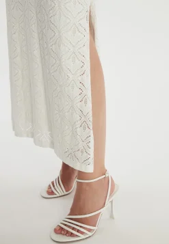 Sale Ana Alcazar Maxikleid Zalena Weiß