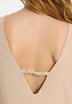 New Ana Alcazar Maxikleid Zamia Beige