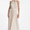 Hot Ana Alcazar Maxikleid Zarta Offwhite
