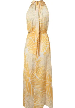 Fashion Ana Alcazar Maxikleid Zea Gelb