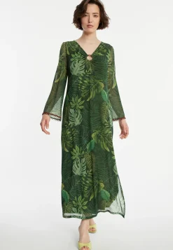 Sale Ana Alcazar Maxikleid Ziesa Mehrfarbig