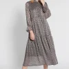 Hot Ana Alcazar Midikleid Hadmy Grau