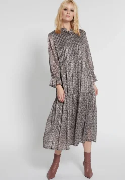 Hot Ana Alcazar Midikleid Hadmy Grau
