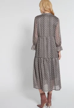 Hot Ana Alcazar Midikleid Hadmy Grau