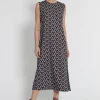 Clearance Ana Alcazar Midikleid Halane Mehrfarbig
