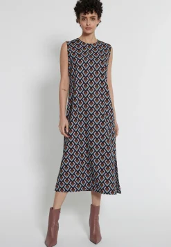 Clearance Ana Alcazar Midikleid Halane Mehrfarbig