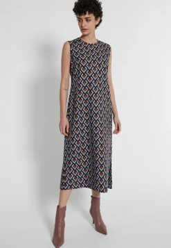 Clearance Ana Alcazar Midikleid Halane Mehrfarbig