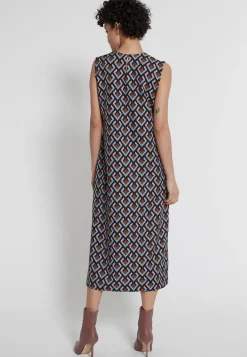 Clearance Ana Alcazar Midikleid Halane Mehrfarbig