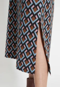 Clearance Ana Alcazar Midikleid Halane Mehrfarbig