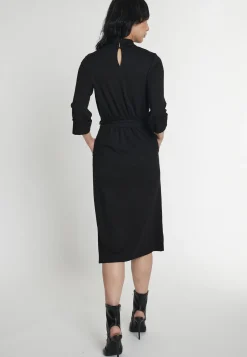Sale Ana Alcazar Midikleid Hegana Schwarz