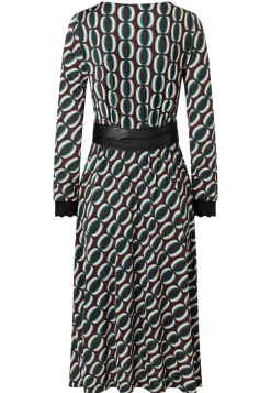Outlet Ana Alcazar Midikleid Hiosa Grün