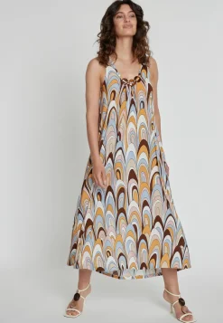 Best Ana Alcazar Midikleid Kiby Mehrfarbig