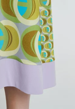 Clearance Ana Alcazar Midikleid Kidini Mehrfarbig