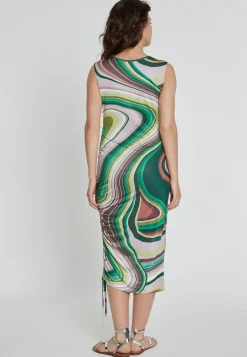 Outlet Ana Alcazar Midikleid Kirla Mehrfarbig