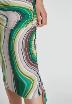 Outlet Ana Alcazar Midikleid Kirla Mehrfarbig
