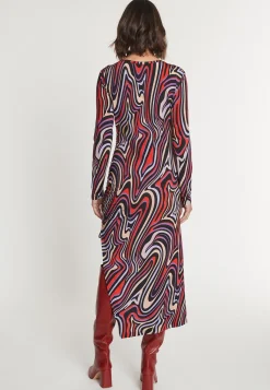 Fashion Ana Alcazar Midikleid Mokyla Mehrfarbig